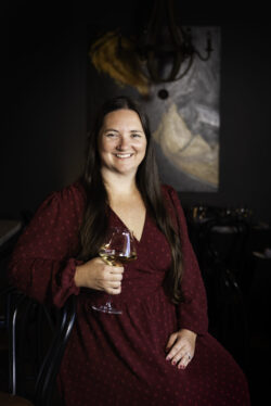 Owner portrait in restaurant